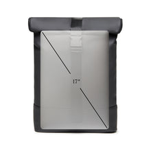 Carica l&#39;immagine nel visualizzatore di Gallery, zaini porta PC personalizzati in pu, poliestere colore nero_nero 12296735 DET08
