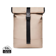 Carica l&#39;immagine nel visualizzatore di Gallery, zaini porta PC e da lavoro da personalizzare in pu, poliestere colore greige_grigio 12296735 DET01

