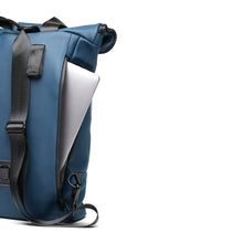 Carica l&#39;immagine nel visualizzatore di Gallery, zaini porta PC personalizzati in pu, poliestere colore blu-navy_blu 12296735 DET07
