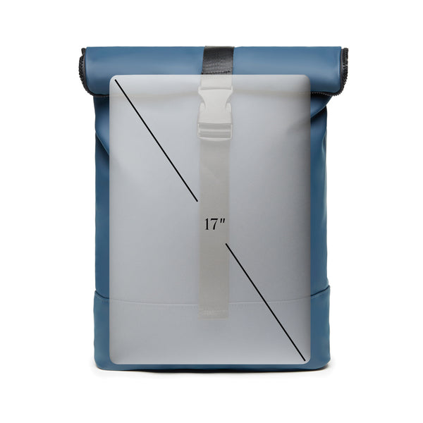 Carica l&#39;immagine nel visualizzatore di Gallery, zaini porta PC personalizzati in pu, poliestere colore blu-navy_blu 12296735 DET09
