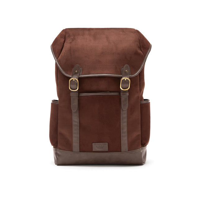 zaini porta PC pubblicitari in poliestere, poliestere colore marrone_marrone 122321898 VAR02