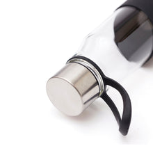 Carica l&#39;immagine nel visualizzatore di Gallery, borracce personalizzate in vetro, silicone colore nero_nero 122322684 DET03
