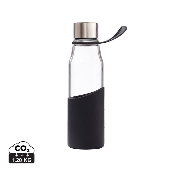 Carica l&#39;immagine nel visualizzatore di Gallery, borracce personalizzate in vetro, silicone colore nero_nero 122322684 DET08
