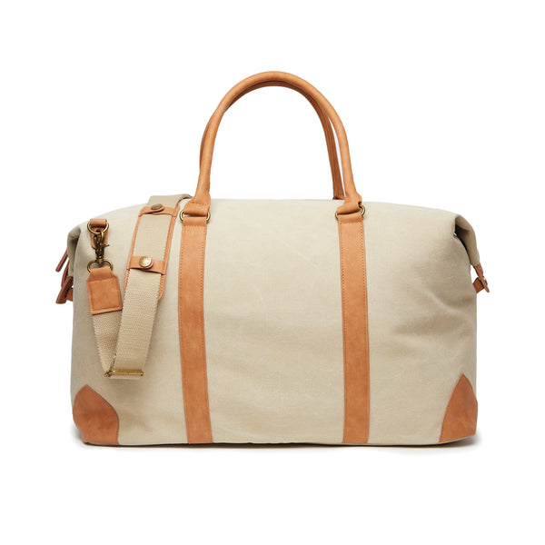 borsoni da viaggio da personalizzare in canapa riciclato, poliestere colore greige_grigio 12296939 VAR01