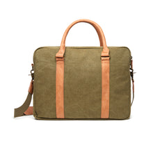 Carica l&#39;immagine nel visualizzatore di Gallery, borse porta PC e documenti personalizzate in cotone riciclato colore verde_verde 12296940 DET04
