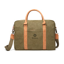 Carica l&#39;immagine nel visualizzatore di Gallery, borse porta PC e documenti personalizzate in cotone riciclato colore verde_verde 12296940 DET06
