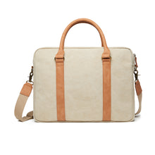 Carica l&#39;immagine nel visualizzatore di Gallery, borse porta PC e documenti personalizzate in cotone riciclato colore greige_grigio 12296940 DET04

