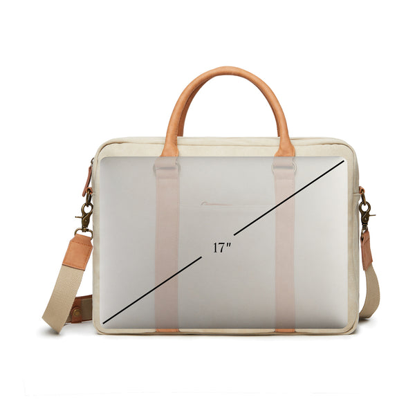 Carica l&#39;immagine nel visualizzatore di Gallery, borse porta PC e documenti personalizzate in cotone riciclato colore greige_grigio 12296940 DET09

