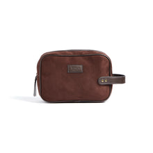 Carica l&#39;immagine nel visualizzatore di Gallery, pochette e beauty case stampate con logo in poliestere, poliestere colore marrone_marrone 12296977 DET02
