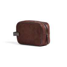 Carica l&#39;immagine nel visualizzatore di Gallery, pochette e beauty case stampate con logo in poliestere, poliestere colore marrone_marrone 12296977 DET05
