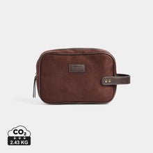 Carica l&#39;immagine nel visualizzatore di Gallery, pochette e beauty case stampate con logo in poliestere, poliestere colore marrone_marrone 12296977 DET01

