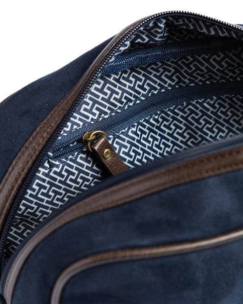 Carica l&#39;immagine nel visualizzatore di Gallery, pochette e beauty case personalizzate in poliestere, poliestere colore blu_blu 12296977 DET09
