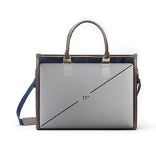 Carica l&#39;immagine nel visualizzatore di Gallery, borse porta PC e documenti personalizzate in poliestere, poliestere colore blu_blu 12296997 DET06
