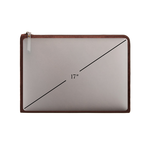 Carica l&#39;immagine nel visualizzatore di Gallery, custodie per PC e tablet stampate con logo in poliestere, poliestere colore marrone_marrone 12296998 DET08
