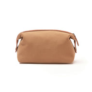 pochette e beauty case stampate con logo in rpet, pu colore marrone_marrone 122327731 VAR02