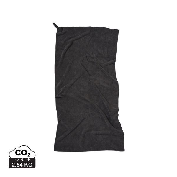 Carica l&#39;immagine nel visualizzatore di Gallery, asciugamani personalizzati in rpet colore nero_nero 12297719 DET05
