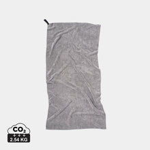 Carica l&#39;immagine nel visualizzatore di Gallery, asciugamani da personalizzare in rpet colore grigio_grigio 12297719 DET01
