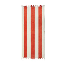 Carica l&#39;immagine nel visualizzatore di Gallery, teli mare personalizzabili in cotone colore rosso-ciliegia_rosso 1294523 DET03
