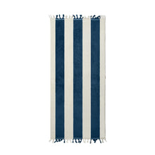 Carica l&#39;immagine nel visualizzatore di Gallery, teli mare personalizzati in cotone colore blu-navy_blu 1294523 DET03
