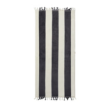 Carica l&#39;immagine nel visualizzatore di Gallery, teli mare personalizzati in cotone colore nero_nero 1294523 DET03
