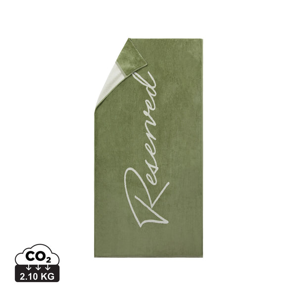 Carica l&#39;immagine nel visualizzatore di Gallery, teli mare promozionali in cotone colore verde_verde 1294522 DET04
