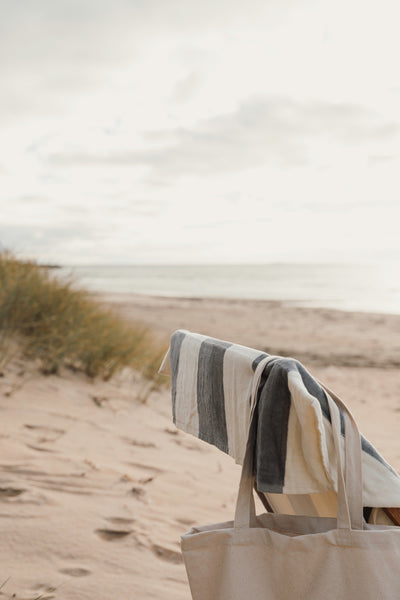 Carica l&#39;immagine nel visualizzatore di Gallery, teli mare da personalizzare in cotone colore grigio_grigio 12299779 DET09
