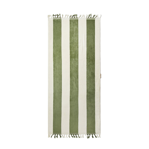 Carica l&#39;immagine nel visualizzatore di Gallery, teli mare promozionali in cotone colore verde_verde 1294523 DET07
