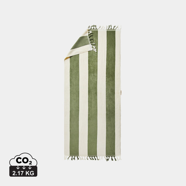 Carica l&#39;immagine nel visualizzatore di Gallery, teli mare promozionali in cotone colore verde_verde 1294523 DET07
