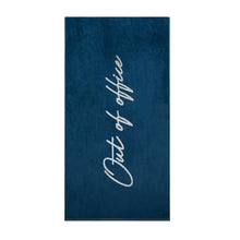Carica l&#39;immagine nel visualizzatore di Gallery, teli mare personalizzati in cotone colore blu-navy_blu 1294522 DET03
