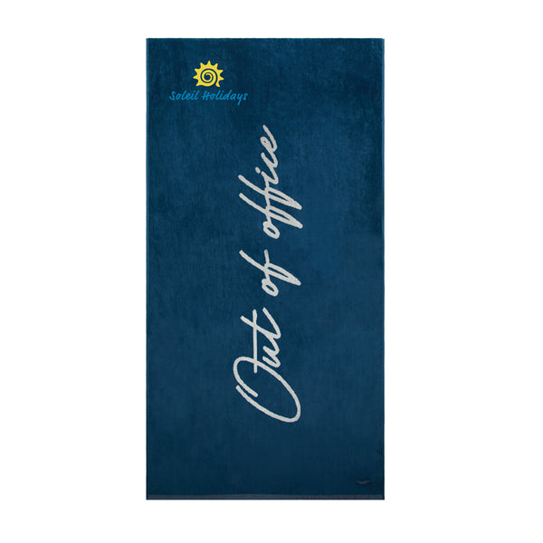 Carica l&#39;immagine nel visualizzatore di Gallery, teli mare personalizzati in cotone colore blu-navy_blu 1294522 DET05
