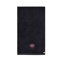 Carica l&#39;immagine nel visualizzatore di Gallery, asciugamani personalizzati in cotone colore nero_nero 122316729 DET05
