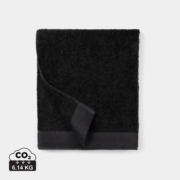 Carica l&#39;immagine nel visualizzatore di Gallery, asciugamani personalizzati in cotone colore nero_nero 122316729 DET06
