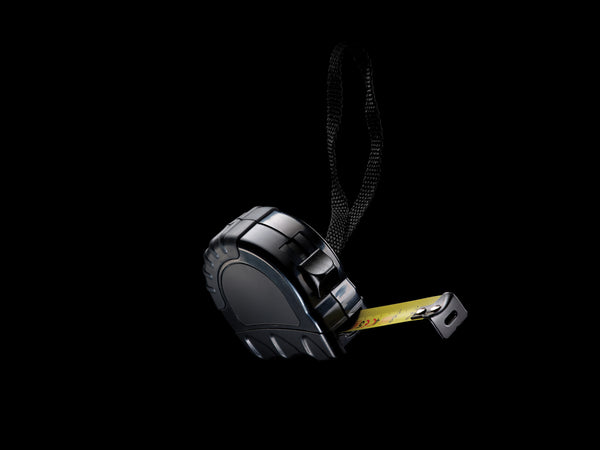 Carica l'immagine nel visualizzatore di Gallery, metri personalizzati in abs riciclato, acciaio colore nero_nero 121682929 DET09
