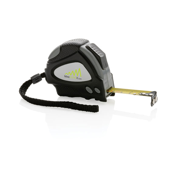 Carica l'immagine nel visualizzatore di Gallery, metri personalizzati in abs riciclato, acciaio colore nero_nero 121682933 DET09
