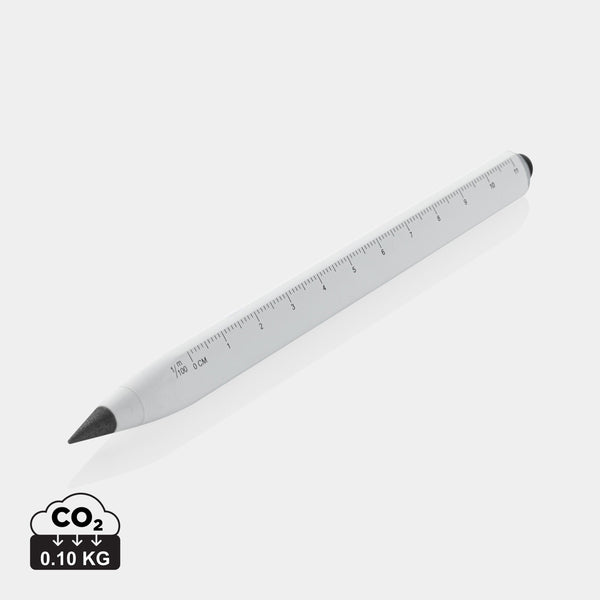 Carica l&#39;immagine nel visualizzatore di Gallery, matite e portamine da personalizzare in alluminio riciclato, grafite colore bianco_bianco 121693818 DET09
