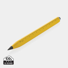 Carica l&#39;immagine nel visualizzatore di Gallery, matite e portamine personalizzabili in alluminio riciclato, grafite colore giallo_giallo 121693818 DET01

