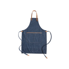 Carica l&#39;immagine nel visualizzatore di Gallery, grembiuli e cappelli chef personalizzati in canapa, pu colore blu_blu 121697999 VAR03
