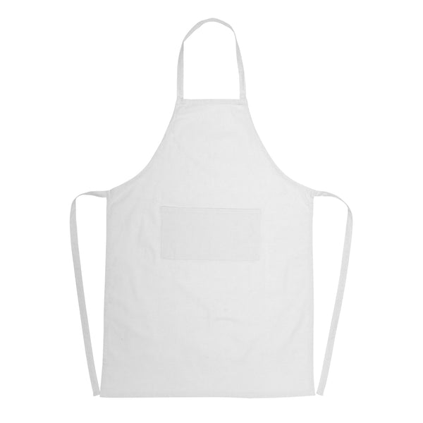 Carica l'immagine nel visualizzatore di Gallery, grembiuli e cappelli chef da personalizzare in cotone riciclato colore bianco_bianco 121698001 DET05
