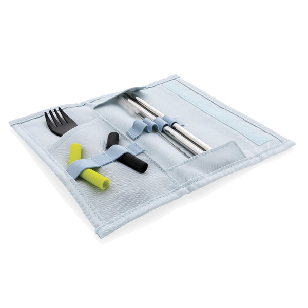 Carica l&#39;immagine nel visualizzatore di Gallery, accessori cucina personalizzati in poliestere, acciaio inossidabile colore blu_blu 121698672 DET09
