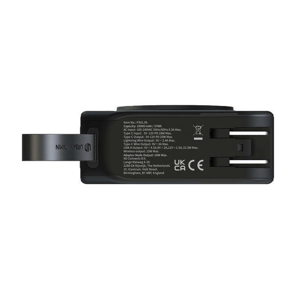 Carica l&#39;immagine nel visualizzatore di Gallery, power bank personalizzati in abs, tpe colore nero_nero 121701912 DET09
