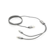 Carica l&#39;immagine nel visualizzatore di Gallery, accessori per caricabatterie da personalizzare in nylon, alluminio colore grigio_grigio 121701940 DET02
