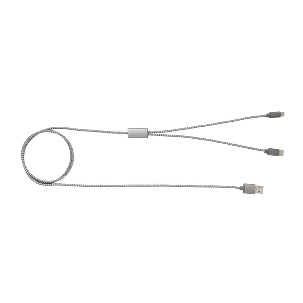 Carica l&#39;immagine nel visualizzatore di Gallery, accessori per caricabatterie da personalizzare in nylon, alluminio colore grigio_grigio 121701940 DET09
