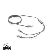 Carica l&#39;immagine nel visualizzatore di Gallery, accessori per caricabatterie da personalizzare in nylon, alluminio colore grigio_grigio 121701940 DET01
