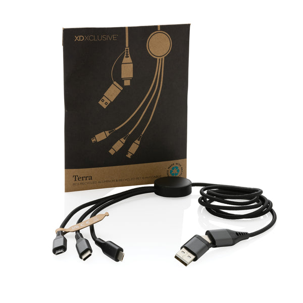 Carica l&#39;immagine nel visualizzatore di Gallery, accessori per caricabatterie da personalizzare in tpe riciclato, alluminio riciclato colore grigio_grigio 121701985 DET09
