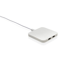 Carica l&#39;immagine nel visualizzatore di Gallery, caricabatteria wireless da personalizzare in abs riciclato colore bianco_bianco 121702563 DET02
