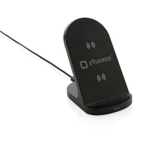 Carica l&#39;immagine nel visualizzatore di Gallery, caricabatteria wireless personalizzati in abs riciclato colore nero_nero 121702569 DET09
