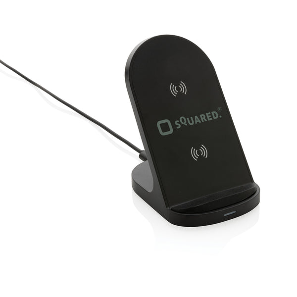 Carica l&#39;immagine nel visualizzatore di Gallery, caricabatteria wireless personalizzati in abs riciclato colore nero_nero 121702569 DET09
