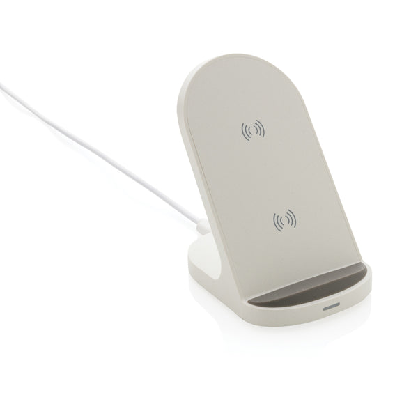 caricabatteria wireless da personalizzare in abs riciclato colore bianco_bianco 121702569 VAR02