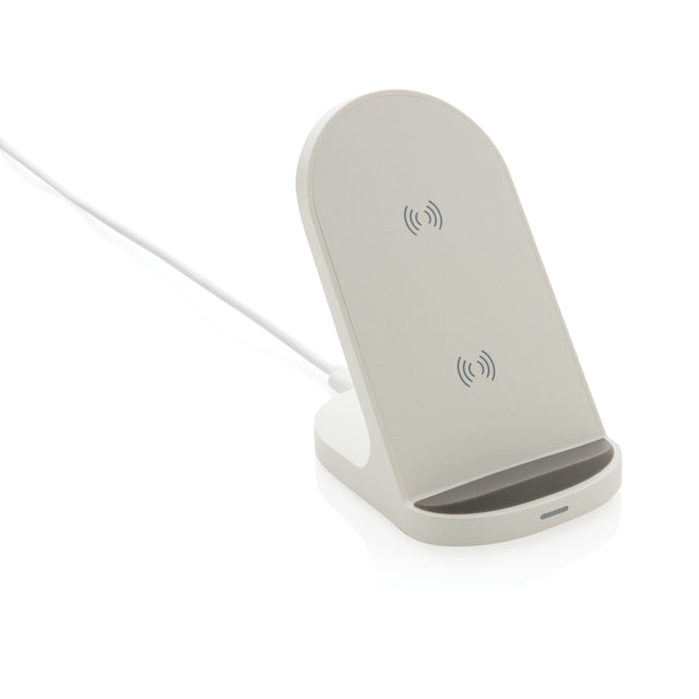caricabatteria wireless da personalizzare in abs riciclato colore bianco_bianco 121702569 VAR02