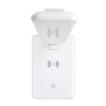 Carica l&#39;immagine nel visualizzatore di Gallery, caricabatteria wireless da personalizzare in abs, eva colore bianco_bianco 121702595 DET03
